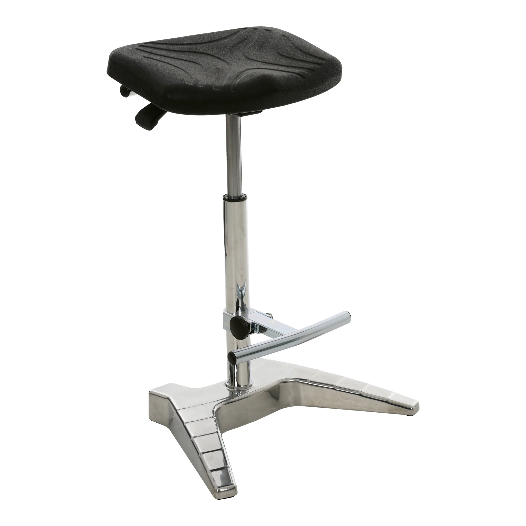 STIER XL Stehhilfe mit Fußstütze Sitzhöhe 700-880mm Belastbarkeit 150 kg softer