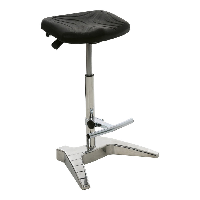STIER XL Stehhilfe mit Fußstütze Sitzhöhe 700-880mm Belastbarkeit 150 kg softer