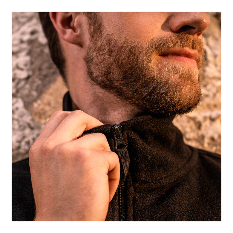 STIER Zip Fleece XL Black