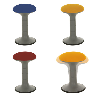 STIER upholstered stool swing effect stool mushroom shape ergonomic various variants