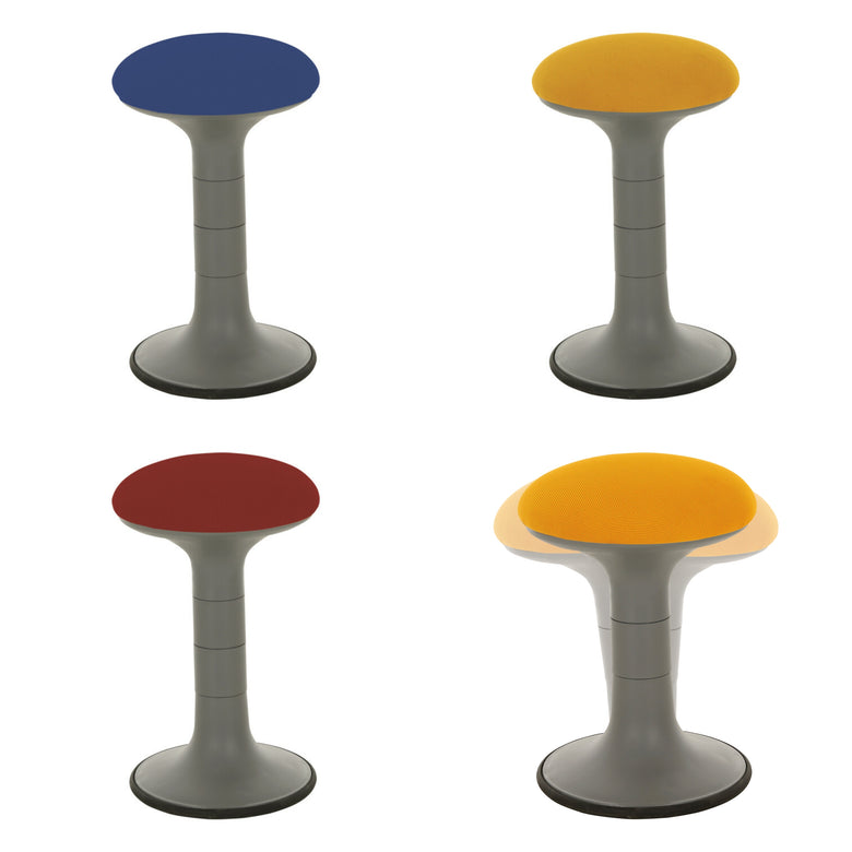 STIER upholstered stool swing effect stool mushroom shape ergonomic various variants