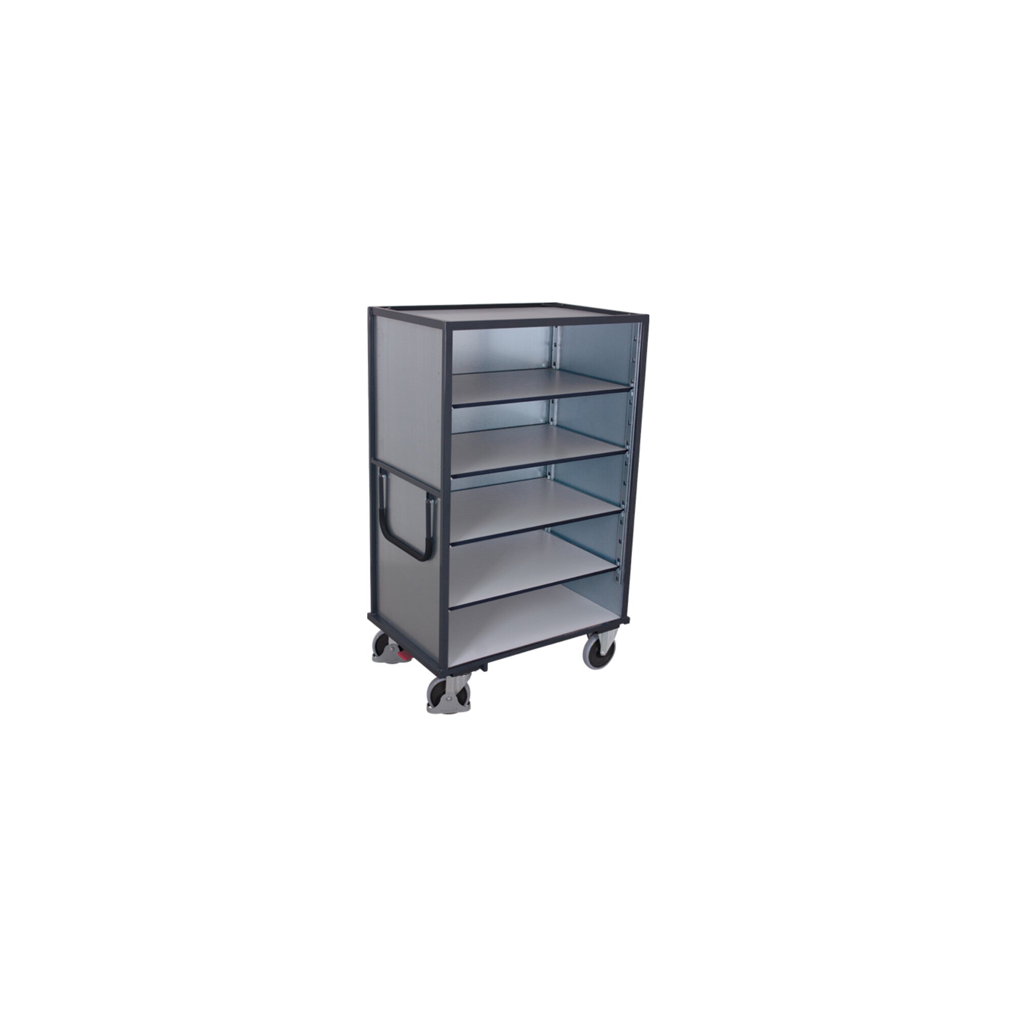 VARIOfit ESD Etagenwagen fest verschweißt 1.045 x 685 mm Stahlblechwände