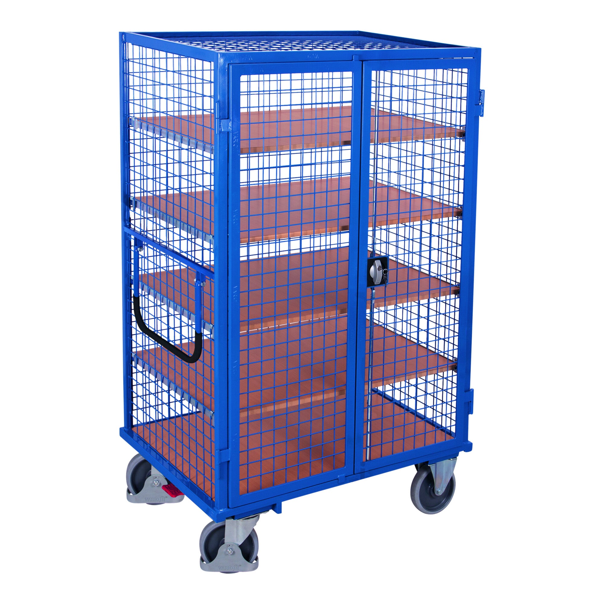 VARIOfit Etagenwagen fest verschweißt 1.245 x 785 mm Drahtgitterwände 4