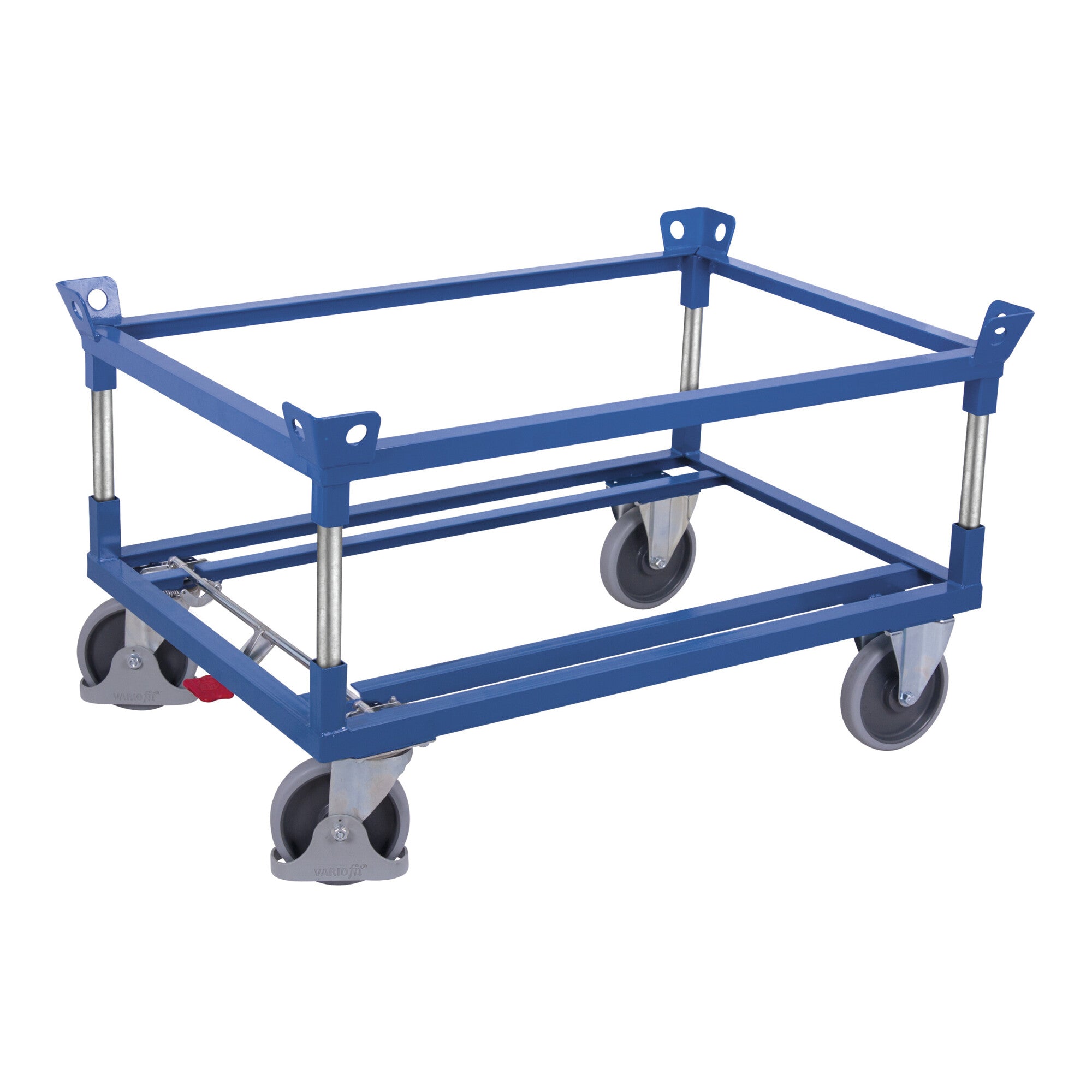 VARIOfit Fahrgestell mit 2 Winkelrahmen 810 x 610 mm Traglast 500 kg